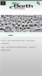 Mobile Screenshot of barth-metall.de